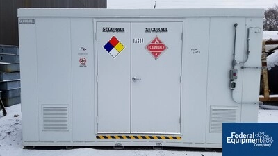 Outdoor Securall Solvent Storage Shed, Model B2400