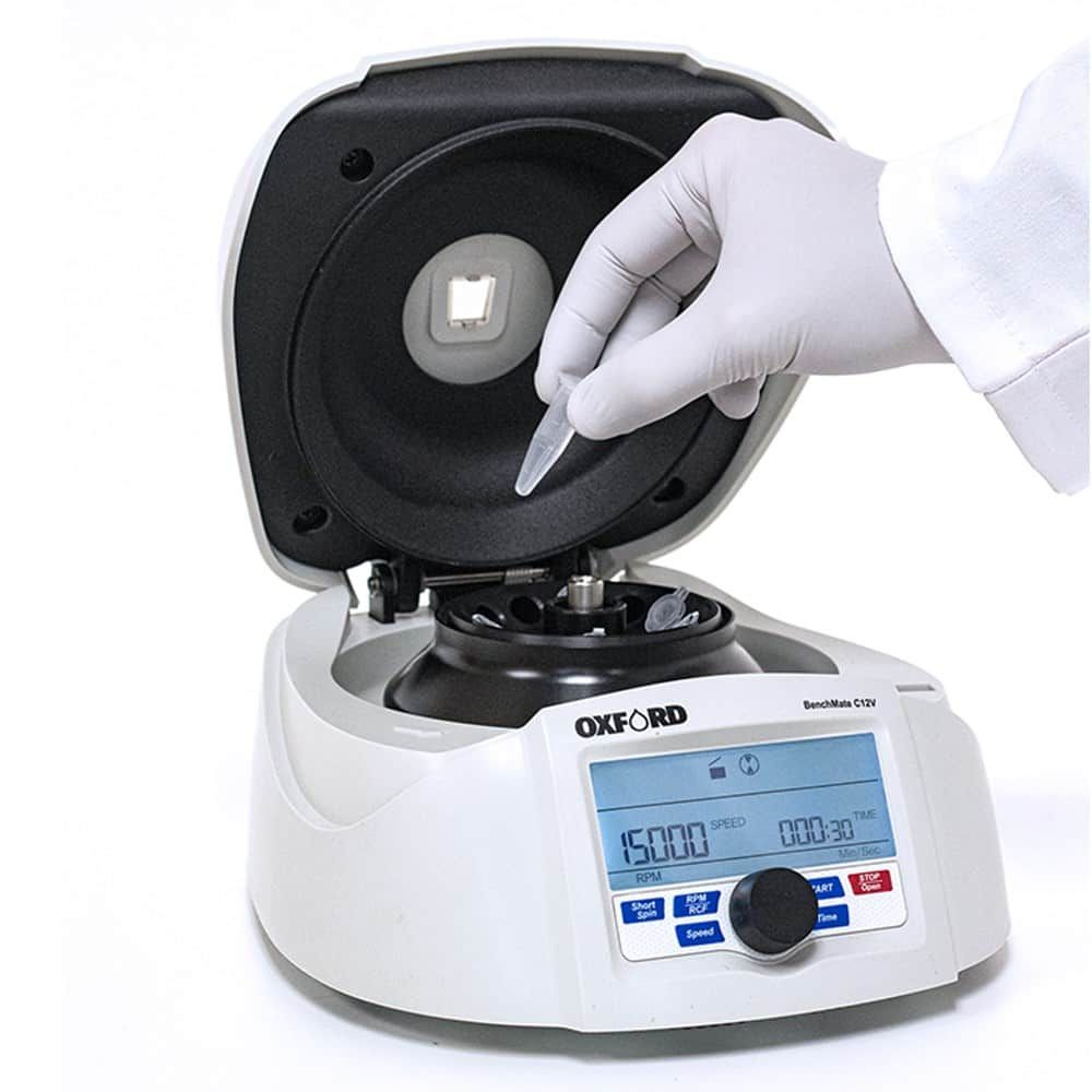 Microcentrifuge (15,000 rpm) with 12 x 1.5/2.0ml rotor | Oxford C12V  (NEW) - Discounted