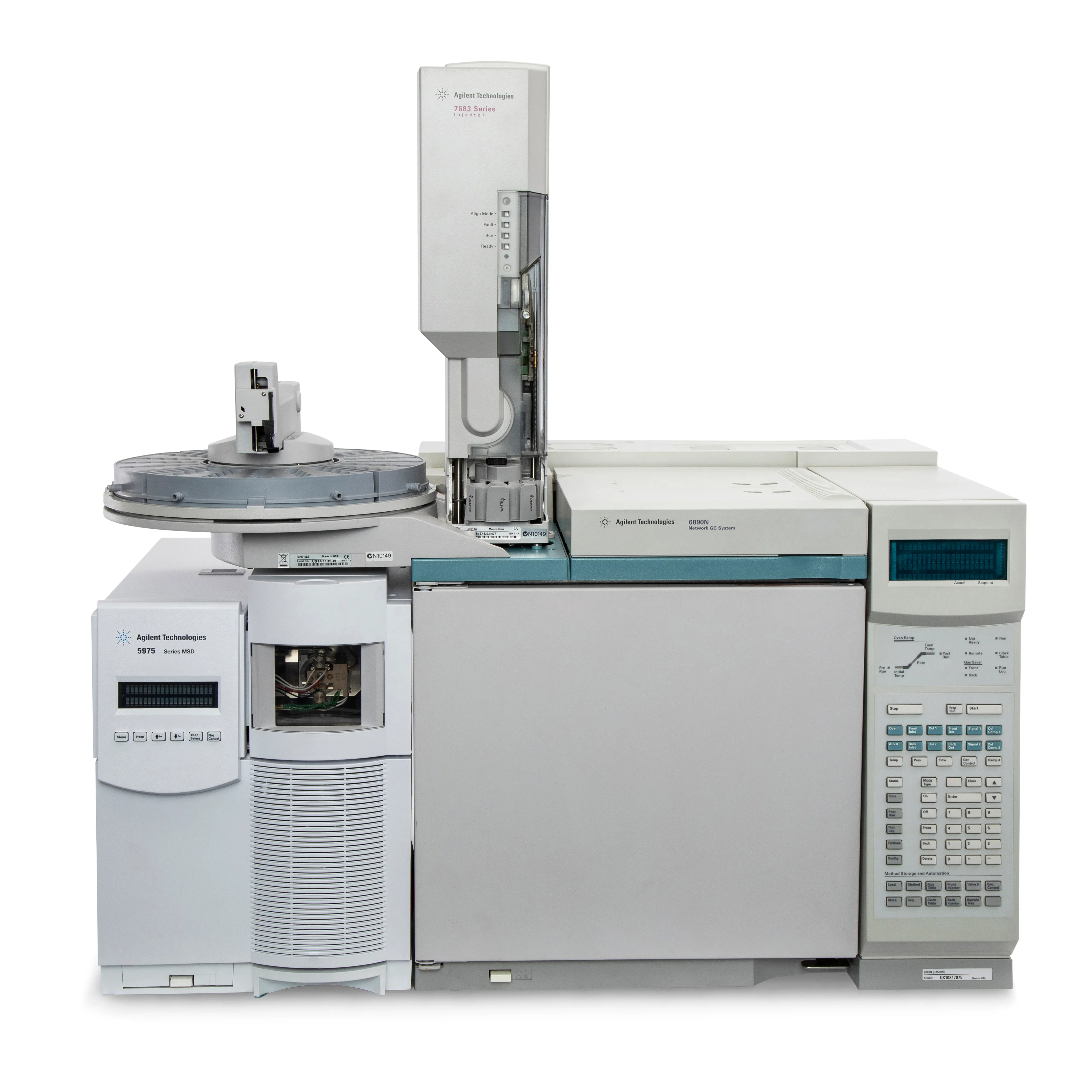 Agilent Certified Pre-Owned 6890N 5975C GC/MS System