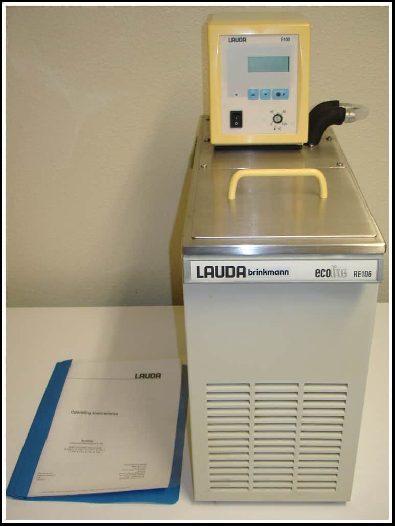 Lauda Refrigerated Circulator Chiller Water Bath E100 RE106 w WARRANTY
