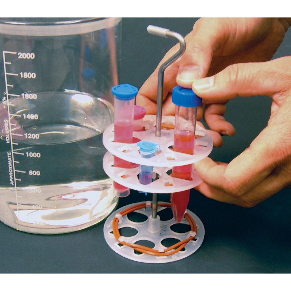 Bel-Art Height Adjustable Water Bath Rack;6 Places