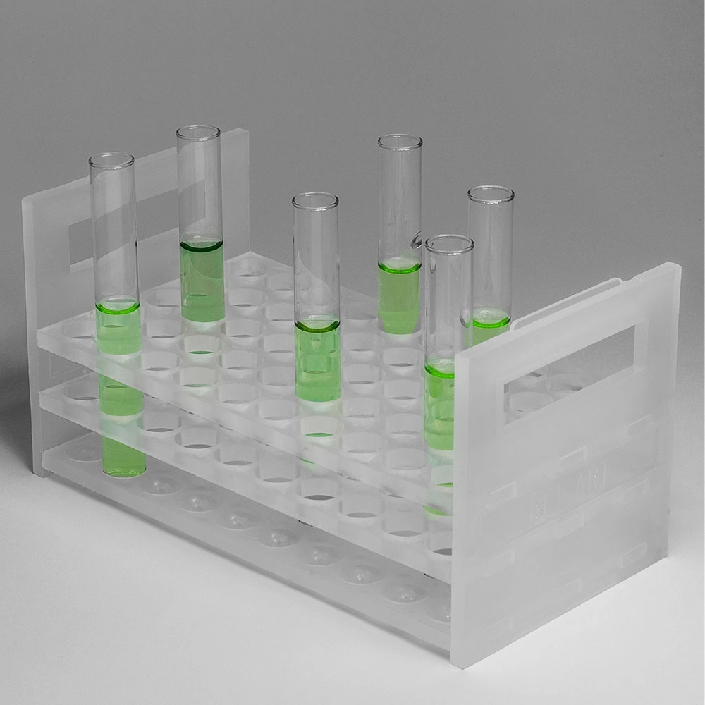 Bel-Art Heavy Duty Test Tube Rack;For 13-16MM Tubes, 50 Places