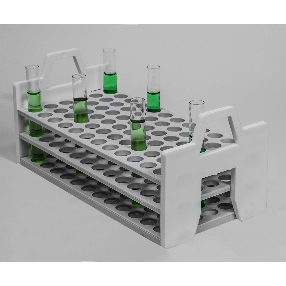 Bel-Art Stack Rack Test Tube Rack;For 10-13MM Tubes, 72 Places