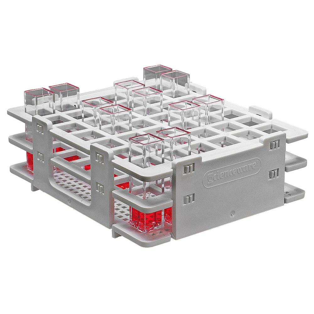 Bel-Art No-Wire Cuvette Rack; For 10MM Cuvettes