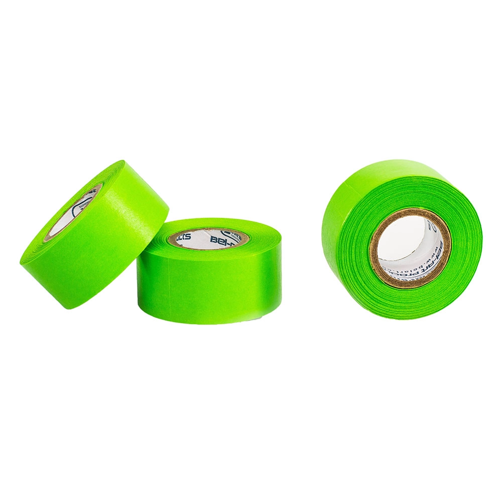Bel-Art Write-On Green Label Tape; 15 YD Length 1 IN Wide (Pack of 3)