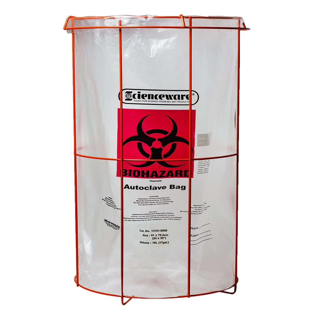 Bel-Art Poxygrid Wire Bag Holder