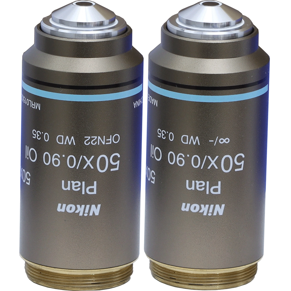 Nikon CFI Plan Achro 50x/0.90na Oil Microscope Objective