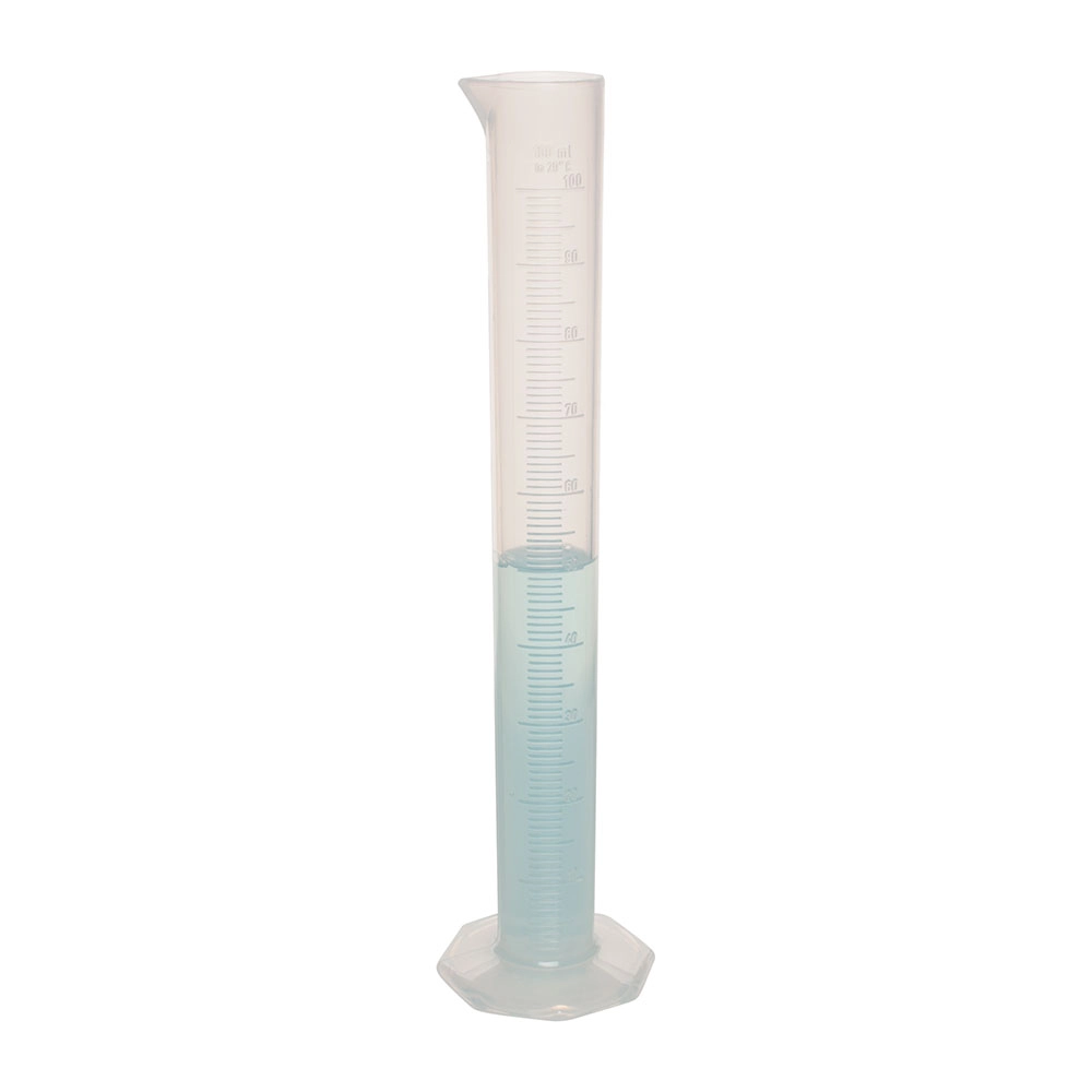 BEL-ART SINGLE SCALE 100ML POLYPROPYLENE GRADUATED CYLINDER