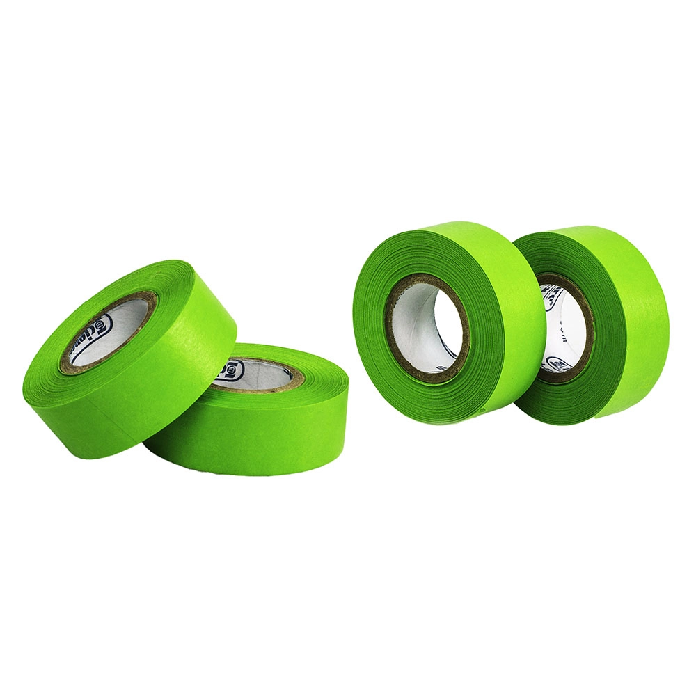 Bel-Art Write-On Green Label Tape; 15 YD Length 3/4 IN Width (Pack of 4)