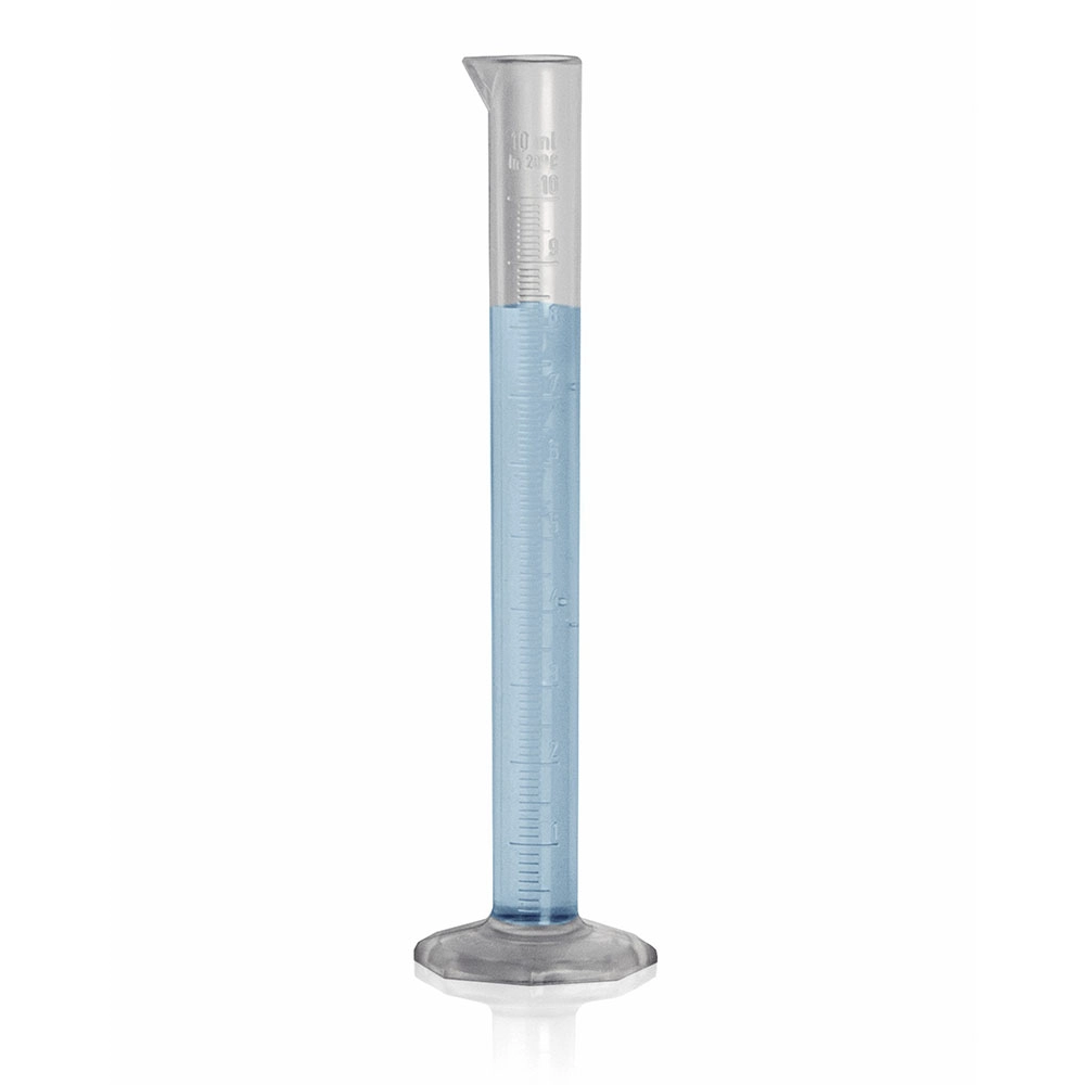 BEL-ART 10ML CLEAR TPX GRADUATED CYLINDER