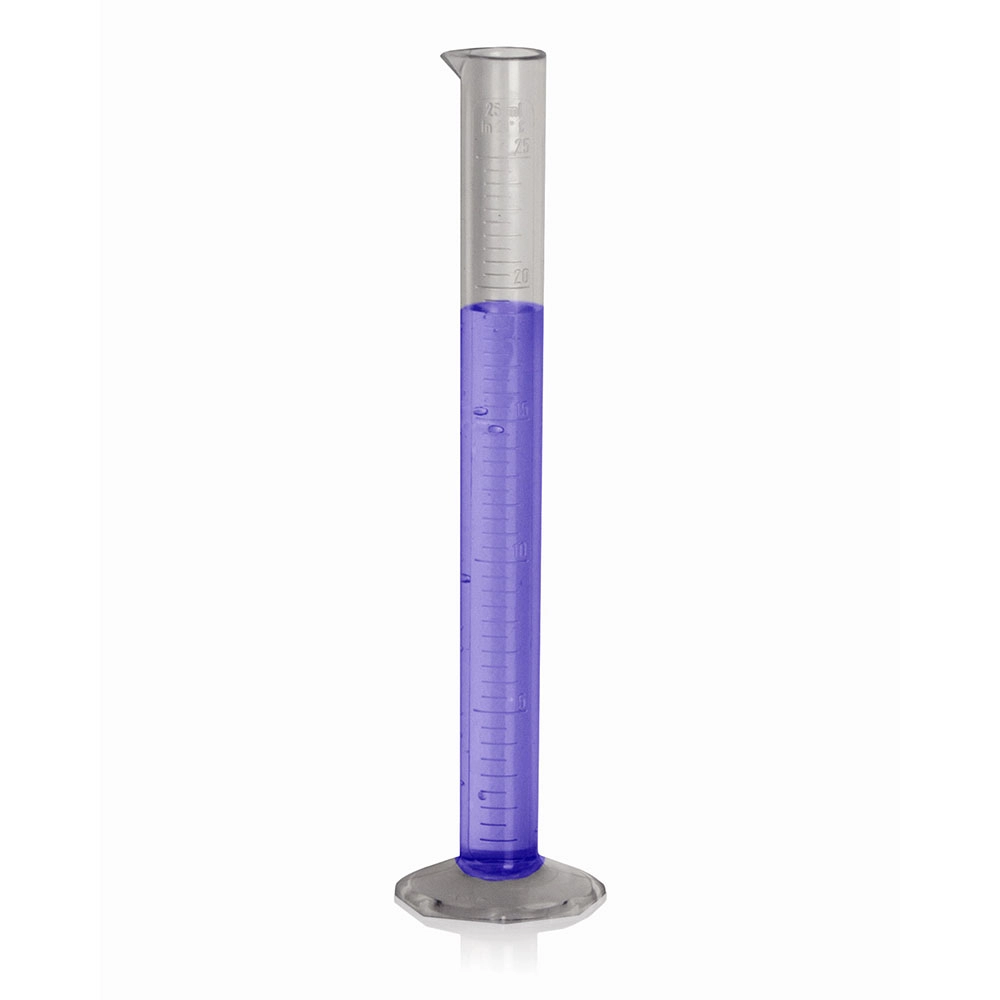 BEL-ART 25ML CLEAR TPX GRADUATED CYLINDER