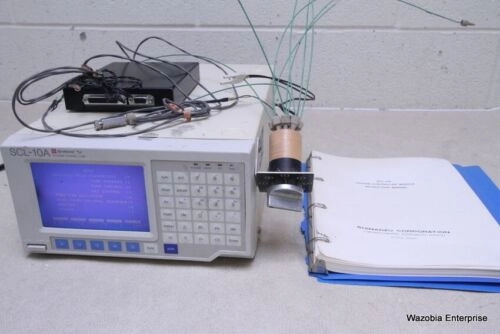 SHIMADZU SCL-10A SYSTEM CONTROLLER HPLC WITH MANUA