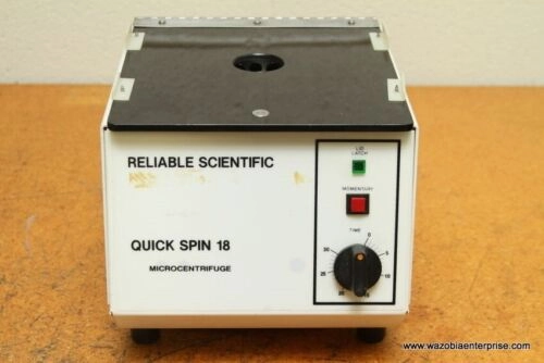 RELIABLE SCIENTIFIC QUICK SPIN 18 MICRO CENTRIFUGE