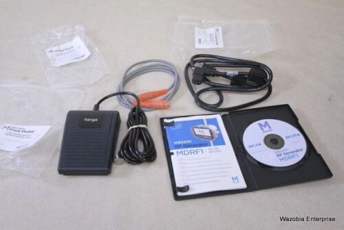 MEDERI RF GENERATOR FOOT PEDAL CONNECTING CABLE & 