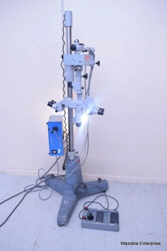 CARL ZEISS OPMI-7  SURGICAL MICROSCOPE  ZIIP NO. 6