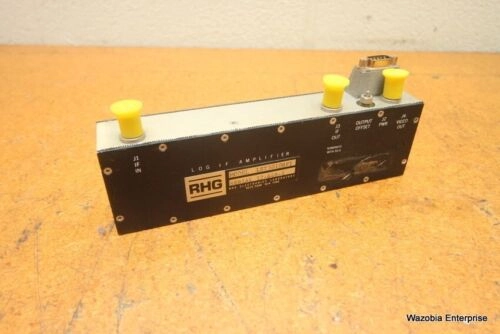 LOG IF AMPLIFIER RHG MODEL LST3010RFI LST 3010RFI