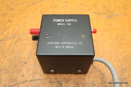 HARVARD APPARATUS POWER SUPPLY MODEL 360