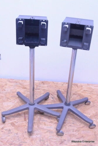 LOT OF 2 MEDICAL INSTRUMENTS STAND POLE ALARIS DIN