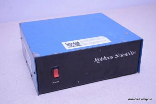 ROBBINS SCIENTIFIC AUTOSCOPE STAGE MICROSCOPE POWE