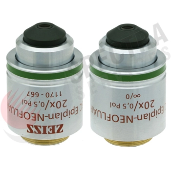 Zeiss EC Epiplan-NEOFLUAR 20x/0.50na Pol Objective RMS, Infinity Corrected