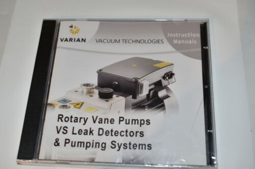 VARIAN VACUUM TECHNOLOGIES ROTARTY VANE PUMPS VS L