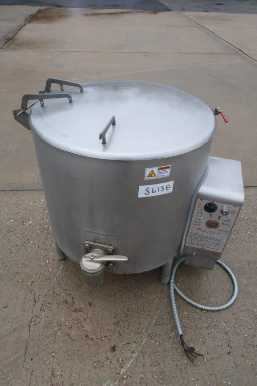 60 Gallon Vulcan Stainless Steel Self-Contained Electric Jacketed Kettle