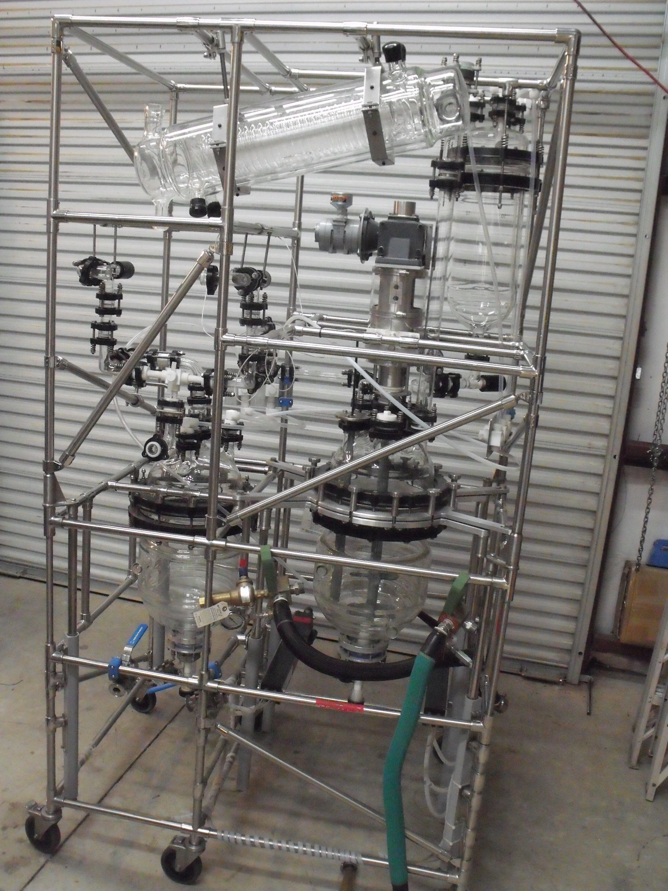 KILO LABS GLASS PROCESS BATCH REACTOR SMALL SCALE UP PILOT PLANT  SENTINEL
