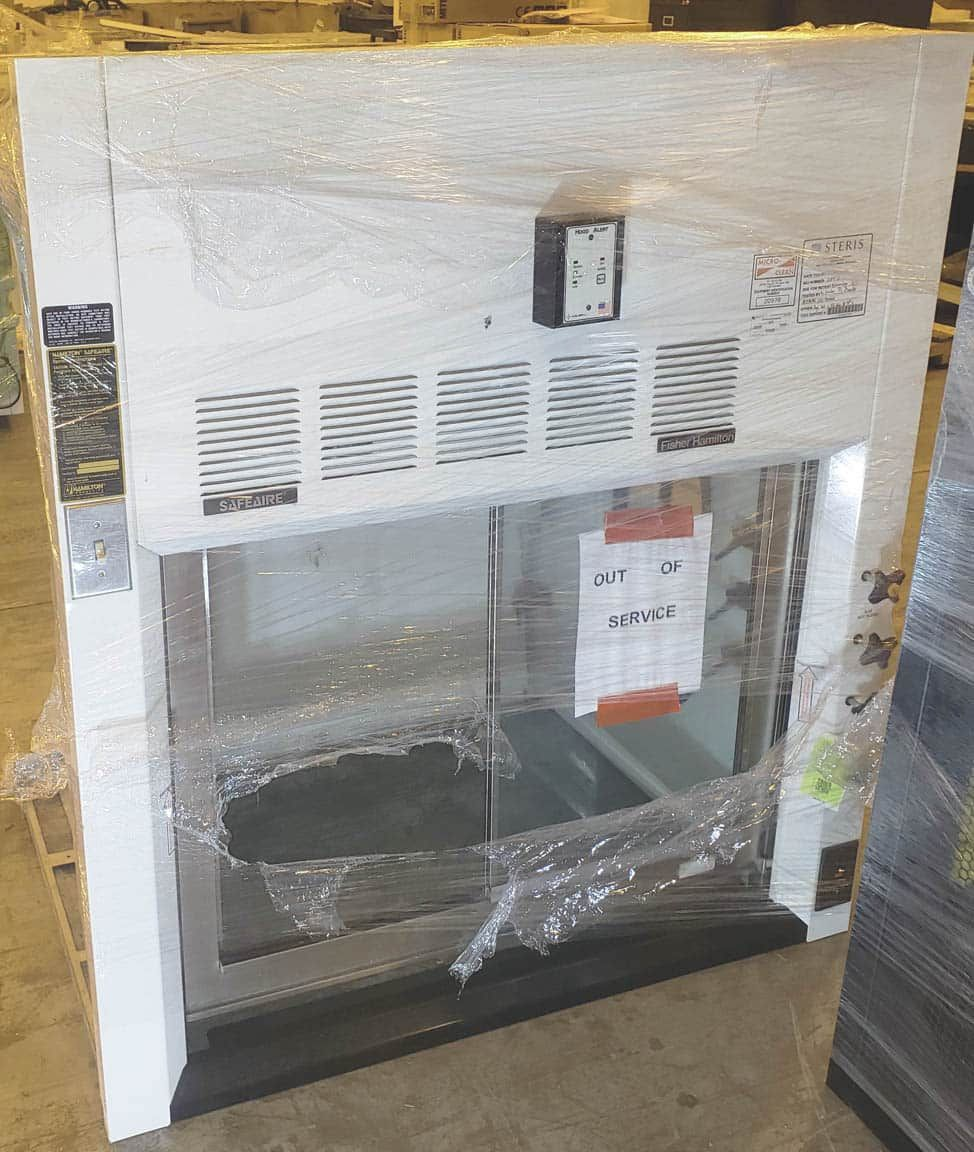 4 foot chemical fume hood package | Hamilton SafeAIre