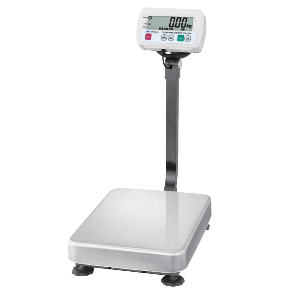 A&amp;D SE-150KAM Washdown Scale, 330lb x 0.05lb with Medium Platform