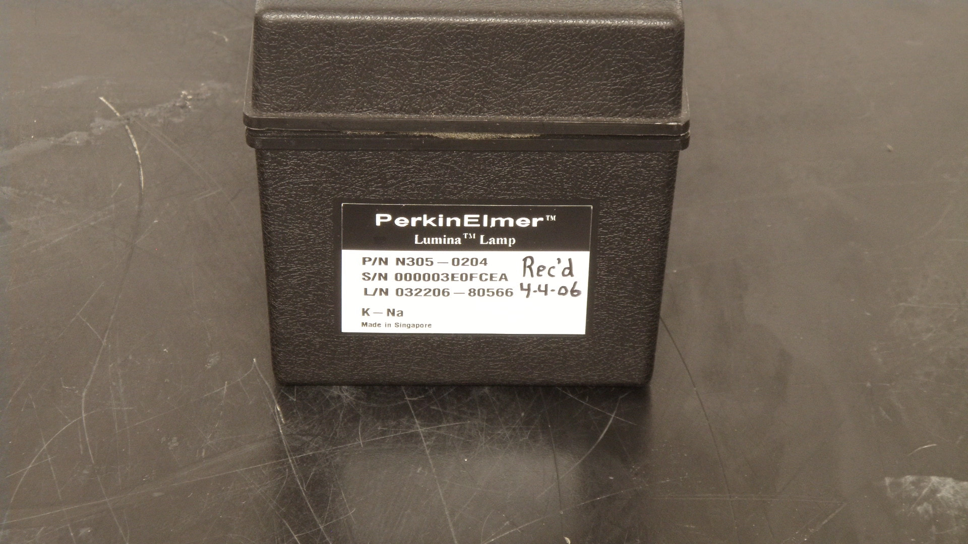 Perkin Elmer  Lumina Lamp. N305-0204, K - Na, Potassium - Sodium