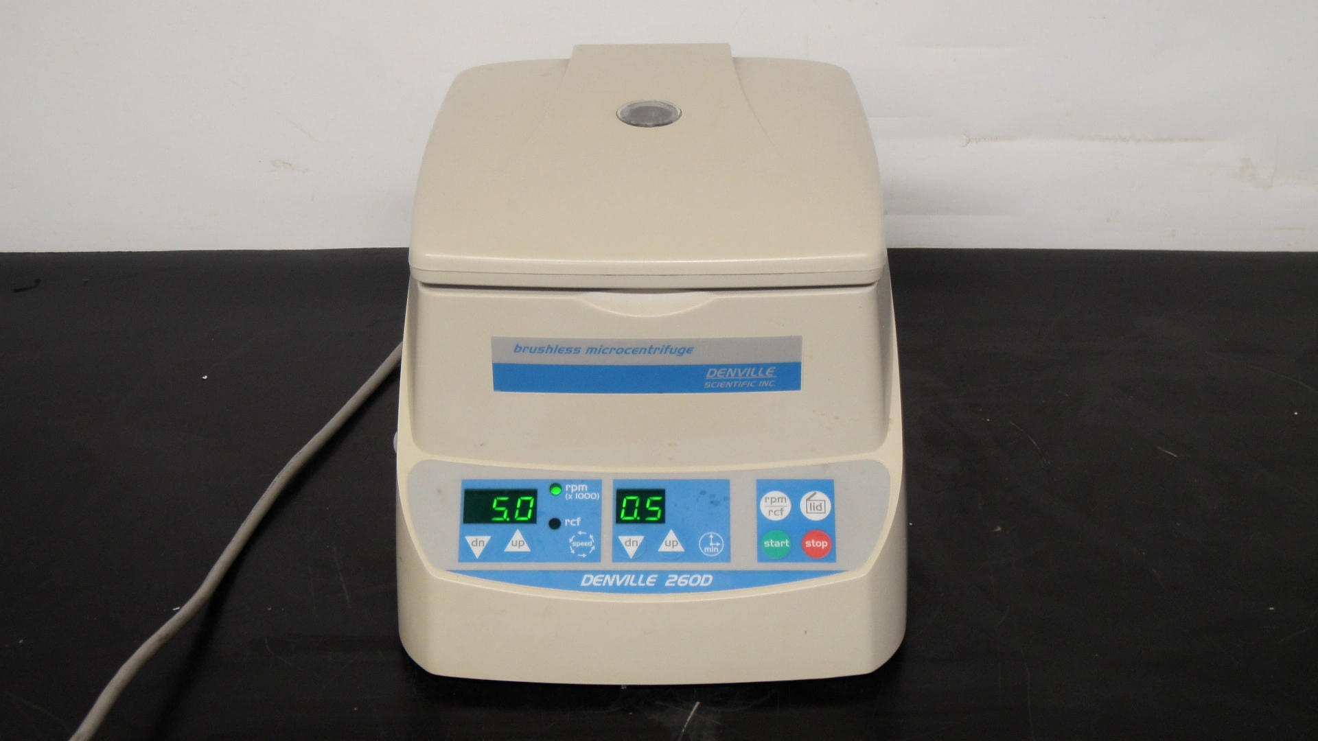 Denville  260D Brushless Micro Centrifuge, Tested and Works!