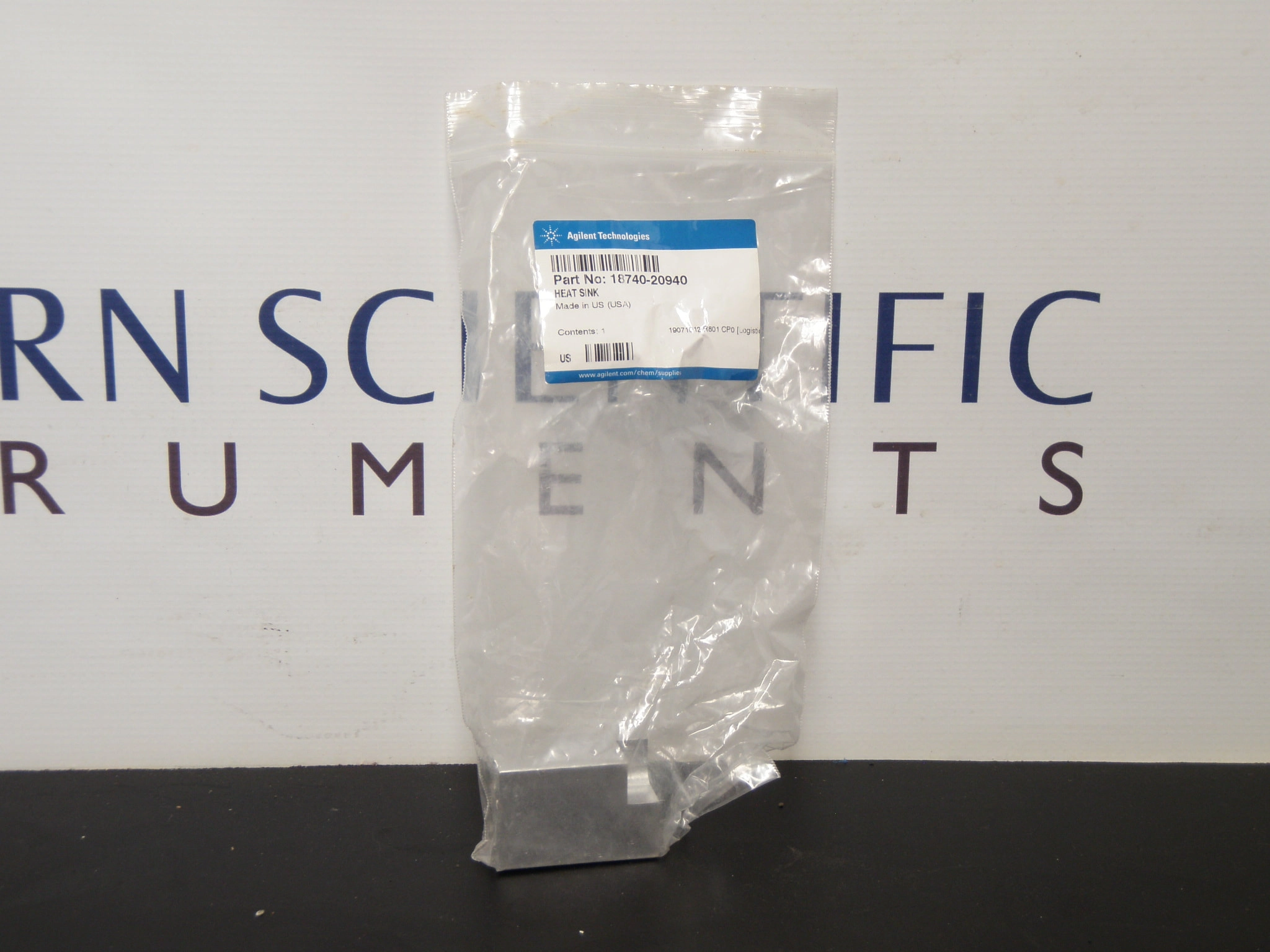 Hewlett Packard / Agilent  Heat Sink, Brand New, Part No. 18740-20940