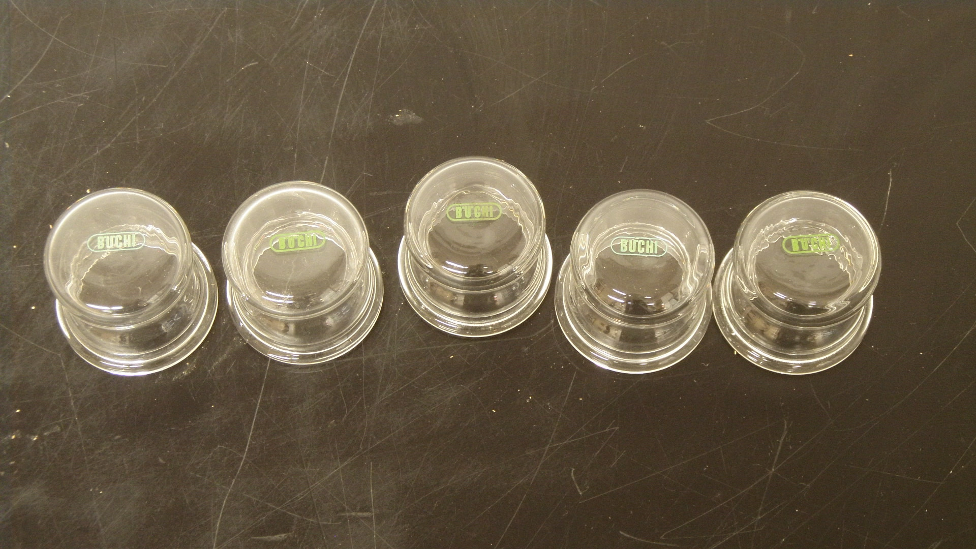 Buchi  Distillation Glassware Pieces, Quantity of 5