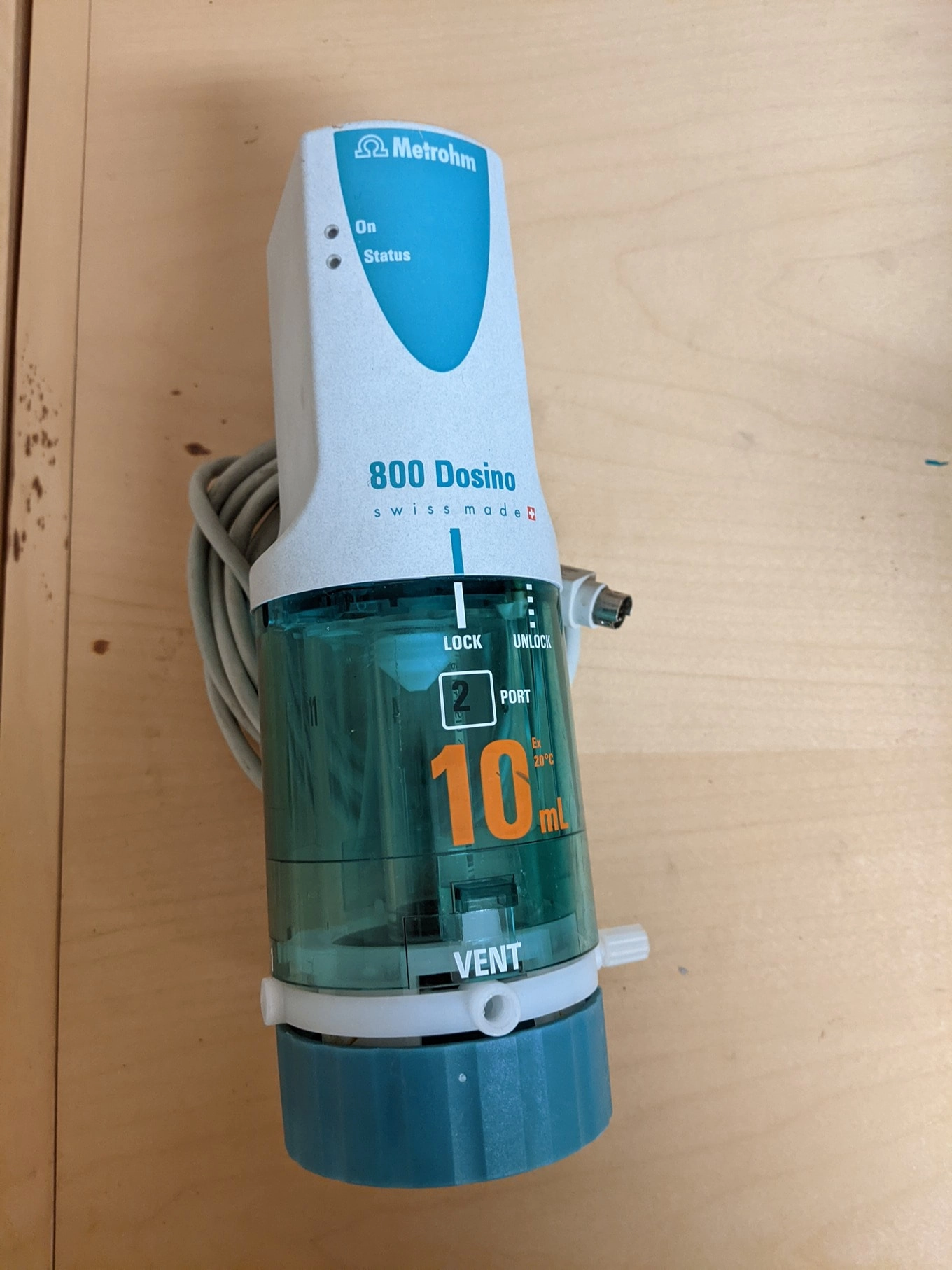 Metrohm 800 Dosino with 10 mL burette, Tested, Working