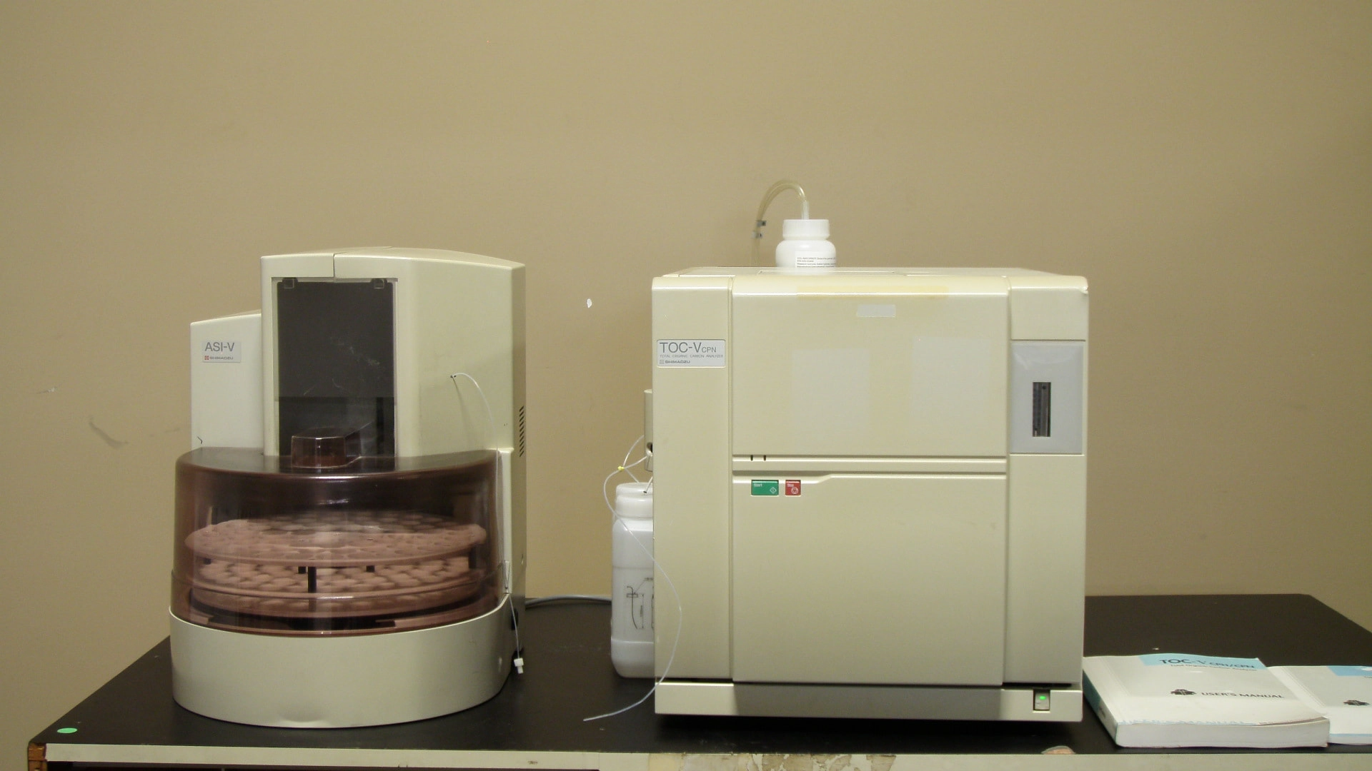 Shimadzu  Total Organic Carbon TOC-V CPN with ASI-V Autosampler
