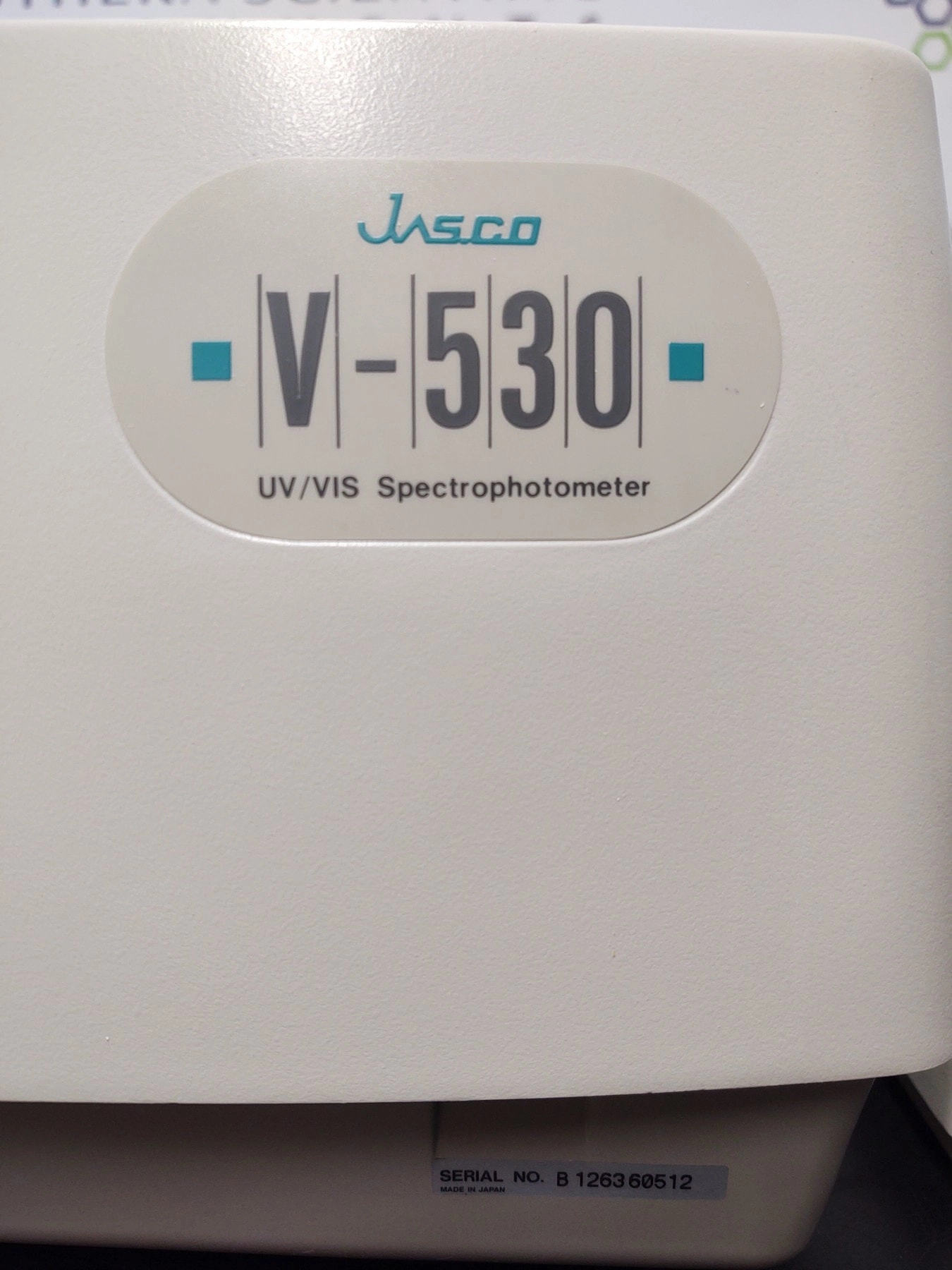 Jasco V-530 UV/VIS Spectrophotometer | LabX.com