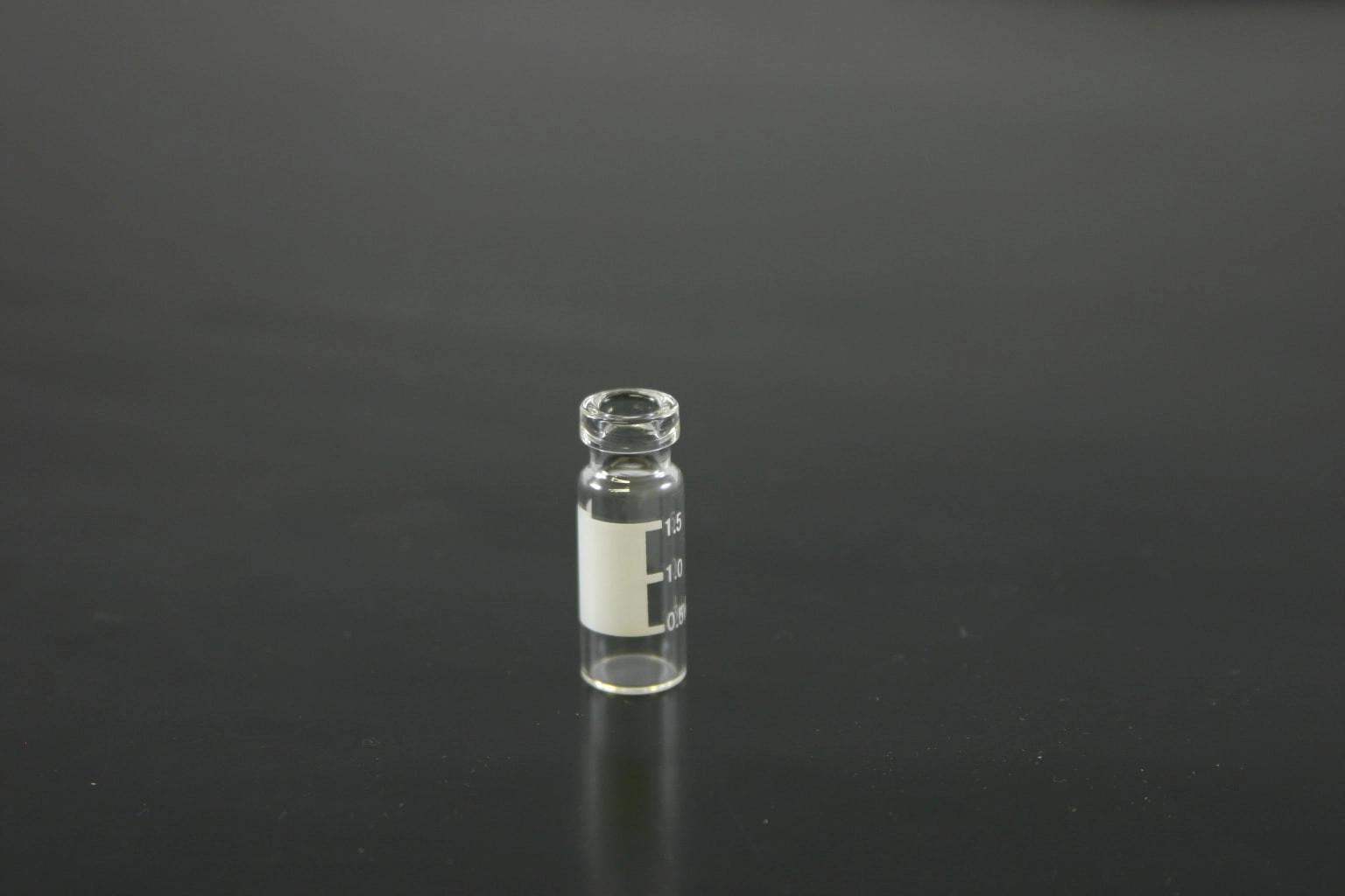 11  mm Large Opening Crimp Vials - 1.8mL Clear Vial, w/writing patch, Silanized, Qty 1000