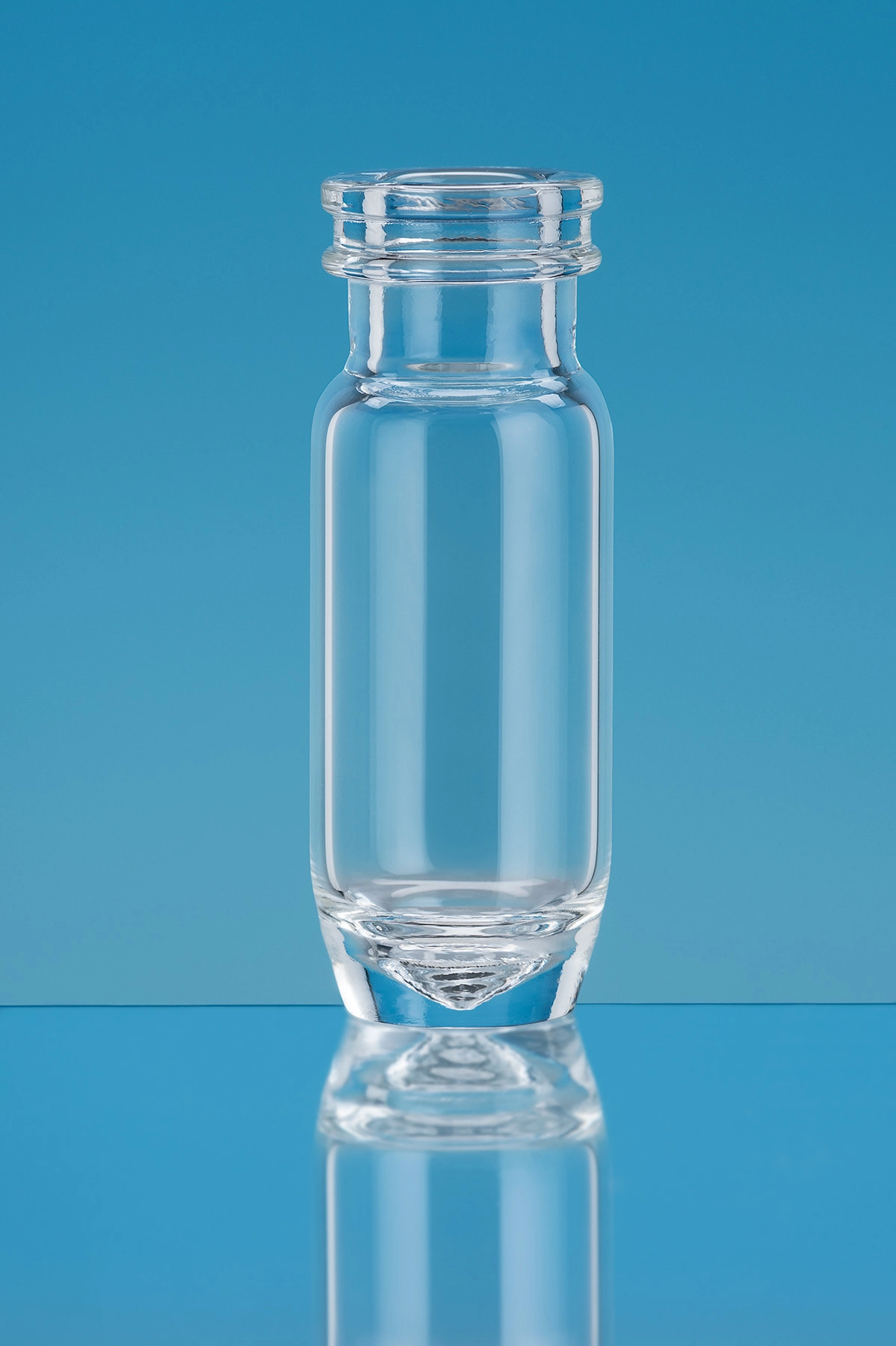 11  mm Large Opening Snap Vials - 1.5 mL Tapered bottom HRV, Clear Vial, Qty 100