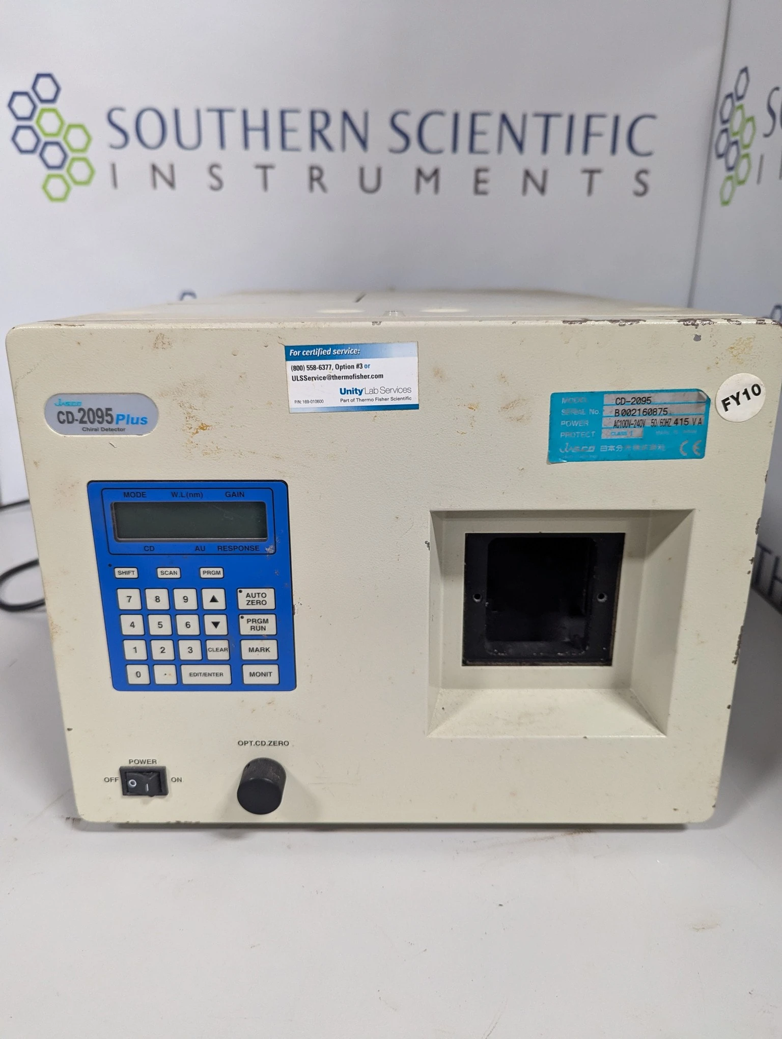 Jasco  CD-2095 Plus Chiral Detector with LC-NetII/ADC
