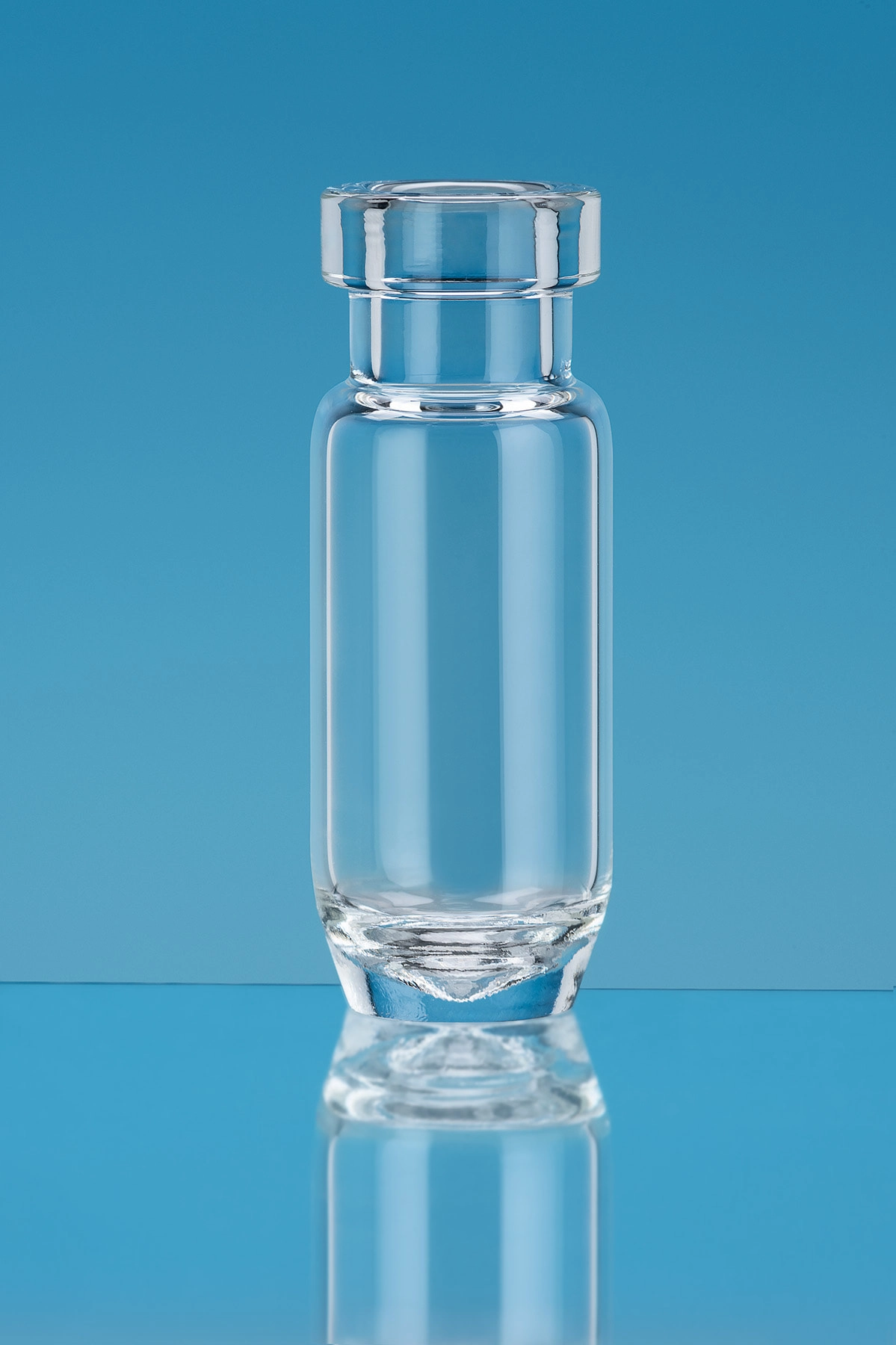 11  mm Large Opening Crimp Vials - 1.5 mL Tapered bottom HRV, Clear Vial, Qty 100