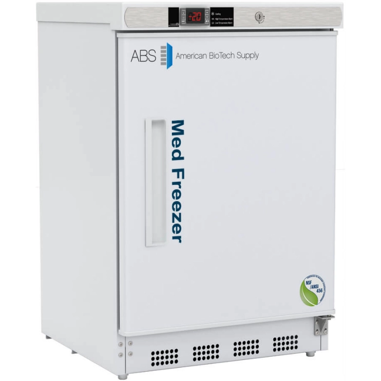 ABS Undercounter Vaccine Freezer, 4.2 Cu.Ft., NSF/ANSI 456 Certified # PH-ABT-NSF-UCBI-0420