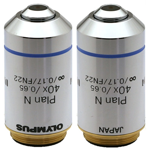 Olympus Plan N 40x/0.65na Objective-Used
