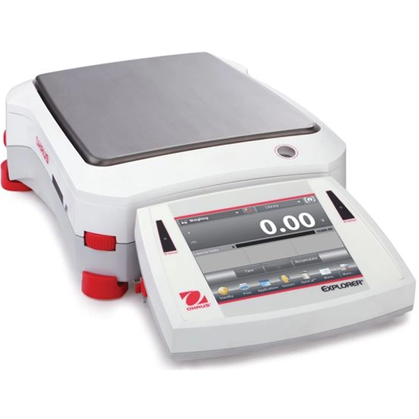OHAUS EX6202N/E Explorer Precision Balance, 6200g Max Capacity, Ext.Cal. # 30553889