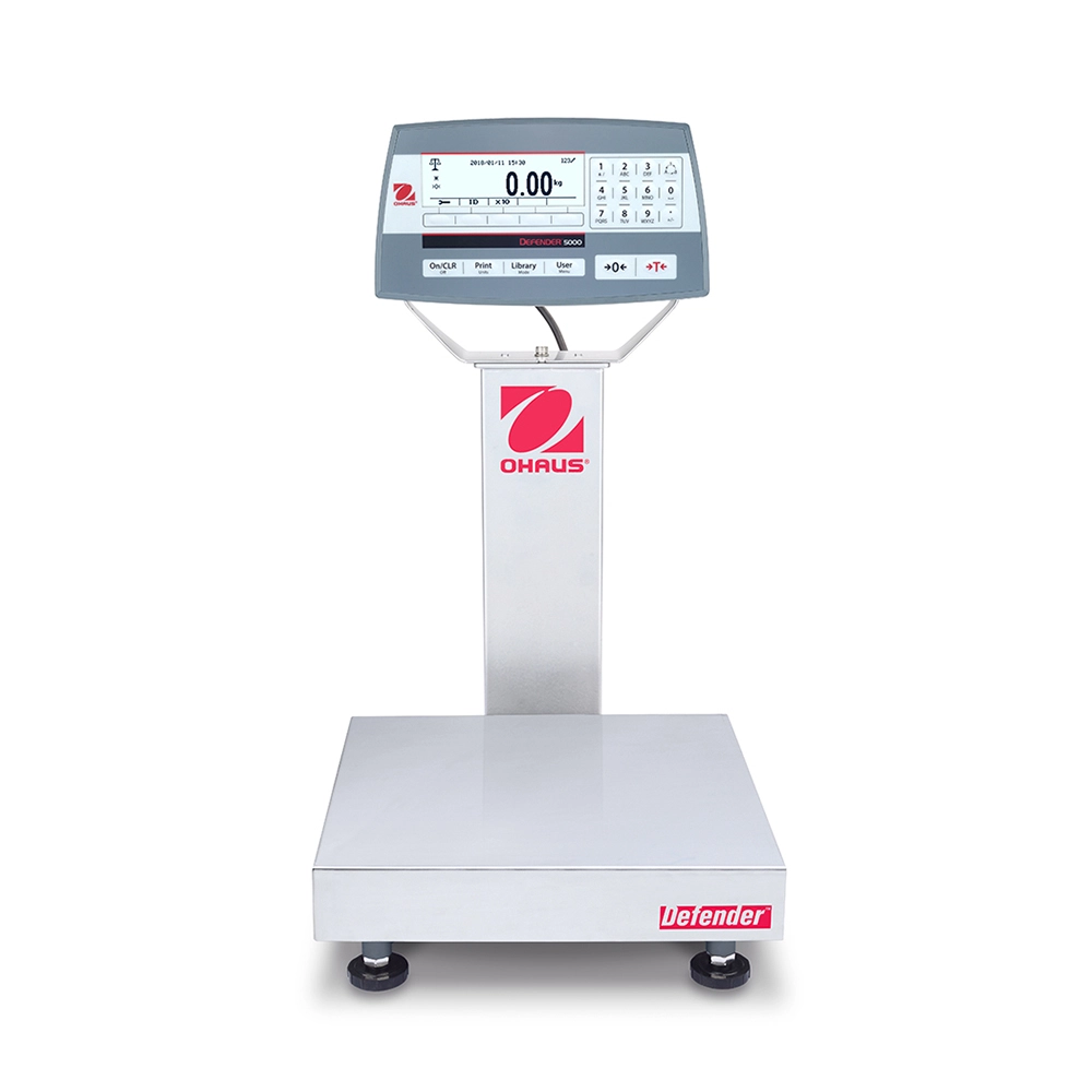 Ohaus D52P50RQR1 Defender 5000 Column Mount Bench Scales