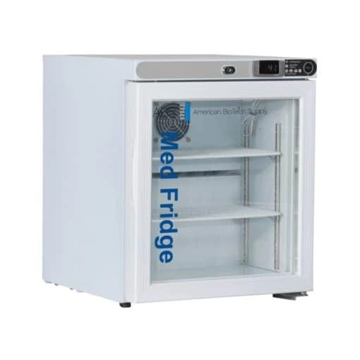 1 cu. ft. Premier Pharmacy Countertop Glass Door Refrigerator
