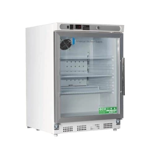 4.6 cu. ft. Premier Undercounter Refrigerator Built-In, Glass Door, Left Hinged