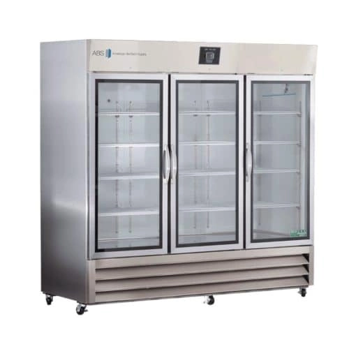 72 cu. ft. Premier Stainless Steel Laboratory Refrigerator, Glass Door