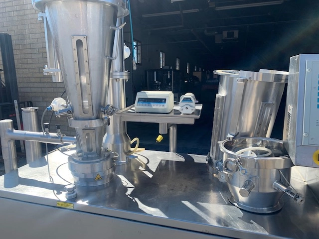 GLATT GPCG 3.1 Fluid Bed Dryer - Stainless Steel Construction