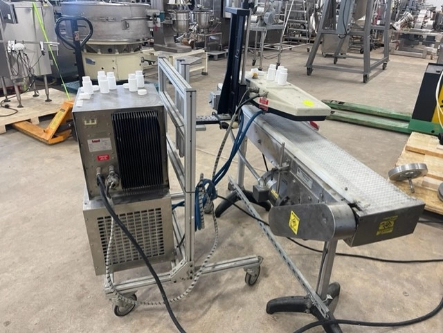 Lepel TR-2001 induction sealer With Conveyor