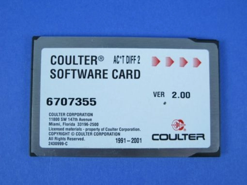 Software Card, Version2, for Coulter AcT Diff (6707355)